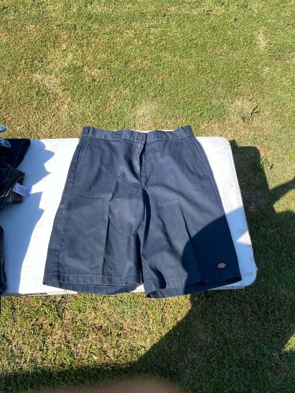 Dickies Loose Fit Work Shorts Dark Navy Size 36